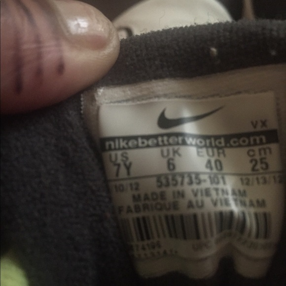 Nike Air Neon Green/ Lime Green - Picture 8 of 8